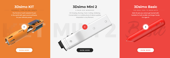 3Dsimo 3D Printing Pens are in at Shop3D.ca