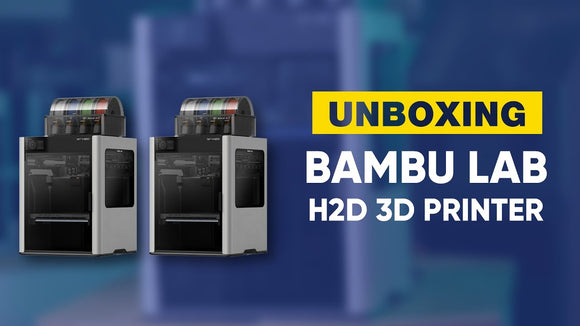 Unboxing the Bambu Lab H2D - First Impressions & What's Inside.