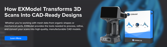 Bridging the Gap: How EXModel Transforms 3D Scans into CAD-Ready Designs