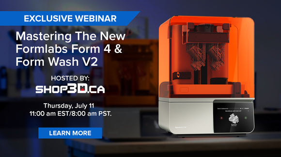 Exclusive Webinar: Mastering The New Formlabs Form 4 And Form Wash V2