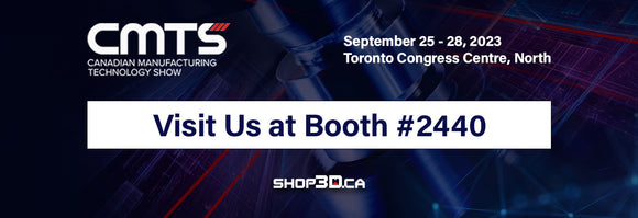 Join us at CMTS (FOR FREE!) - Canada's National Manufacturing Event