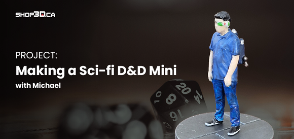 Project: Making a Sci-fi D&D Mini