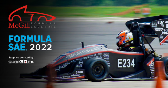 McGill Formula Electric at the Formula SAE Electric 2022!