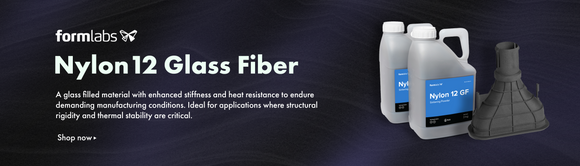 New SLS Powder: Glass Filled Nylon 12 for Strong, Heat Resistant Parts