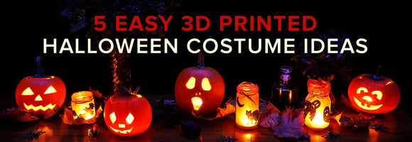 5 Easy 3D Printed Halloween Costume Ideas
