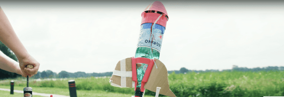 Teaching STEM with 3D printed bottle rockets