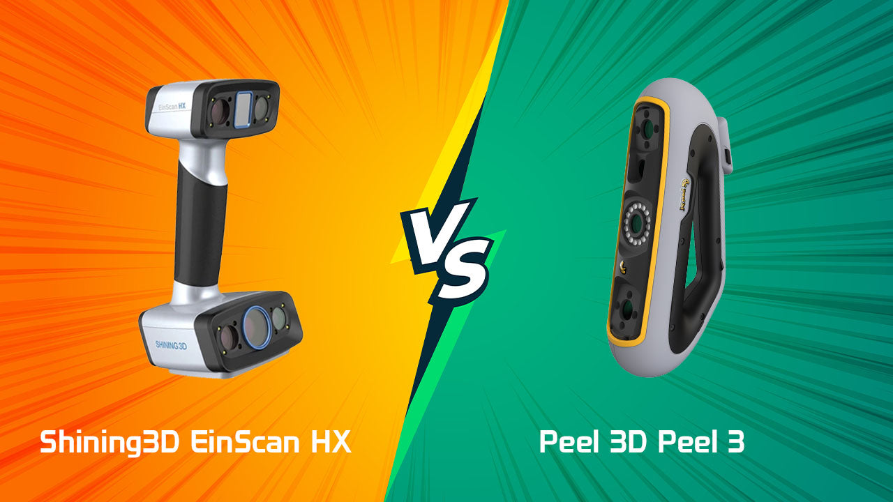 Shining3D EinScan HX vs Peel 3D Peel 3 - The Pros & Cons