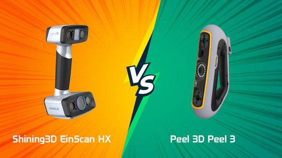 Shining3D EinScan HX vs Peel 3D Peel 3 - The Pros & Cons