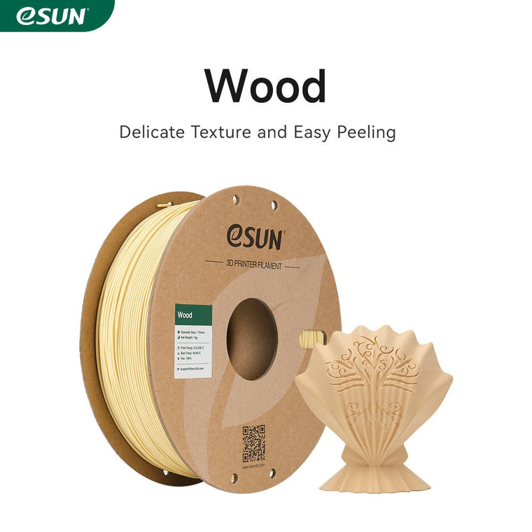 eSun Wood Filament 1.75mm - 1kg Spool