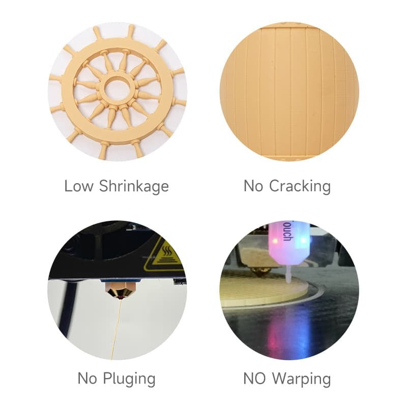 eSun Wood Filament 1.75mm - 1kg Spool