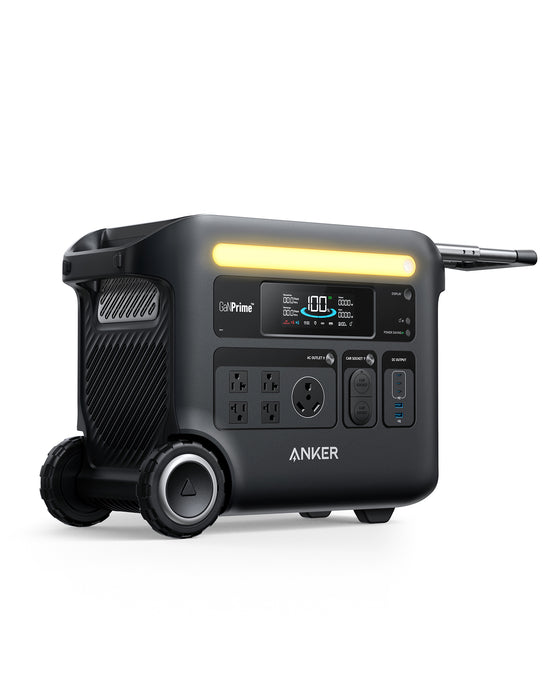 Anker SOLIX F2600 Portable Power Station - 2560Wh|2400W