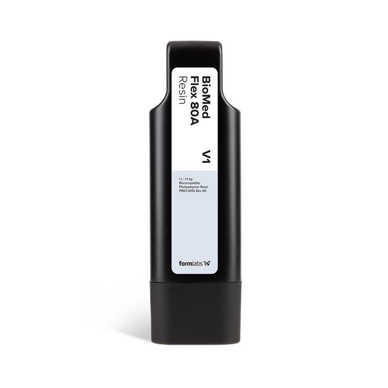 Formlabs BioMed Flexible 80A Resin Cartridge V1.1 (1 Litre OEM) - Form 4B