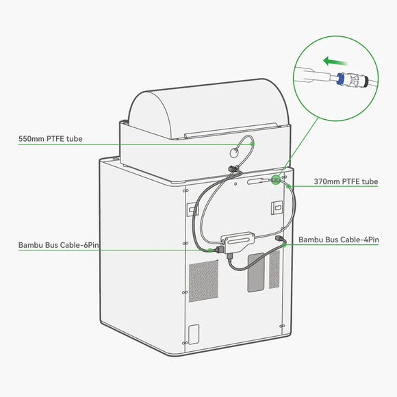 Bambu Lab PTFE Tube - For X1/P1S Series