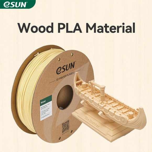 eSun Wood Filament 1.75mm - 1kg Spool