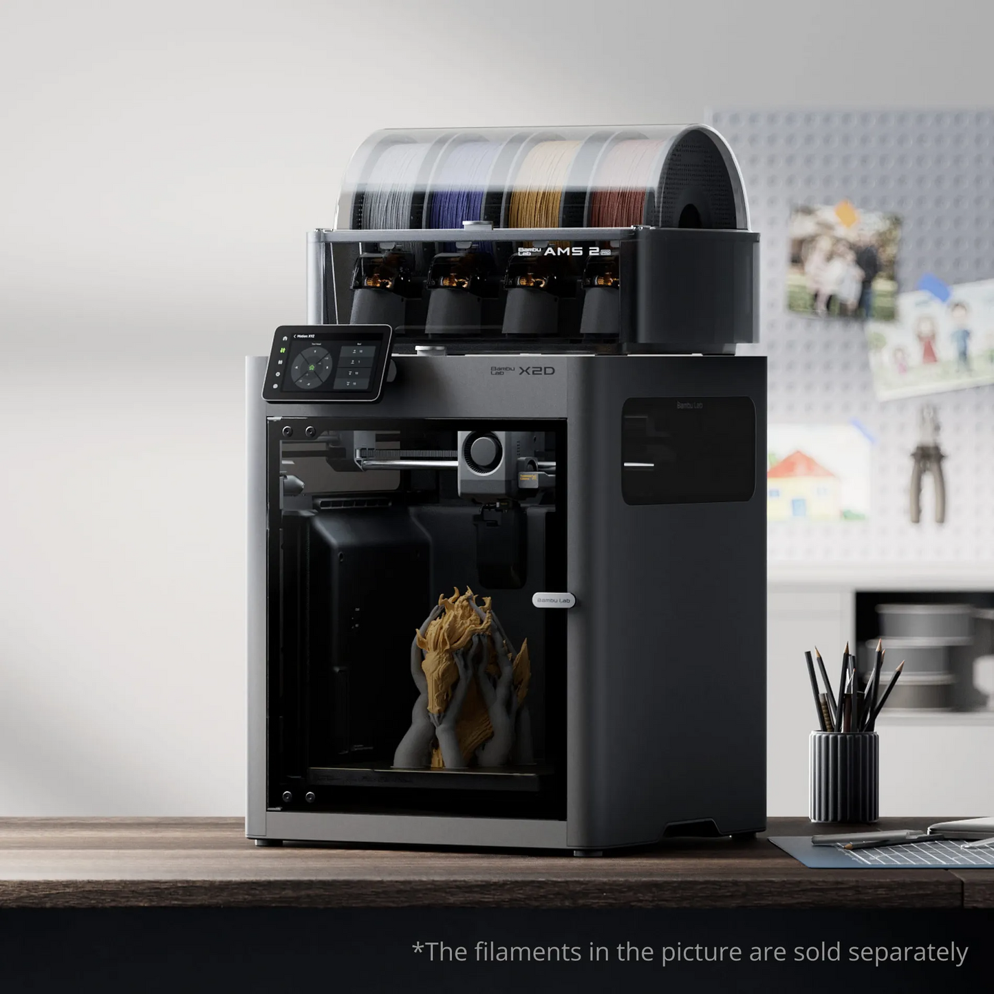 Bambu Lab X2D 3D Printer (w/ESA/SGS Certification)