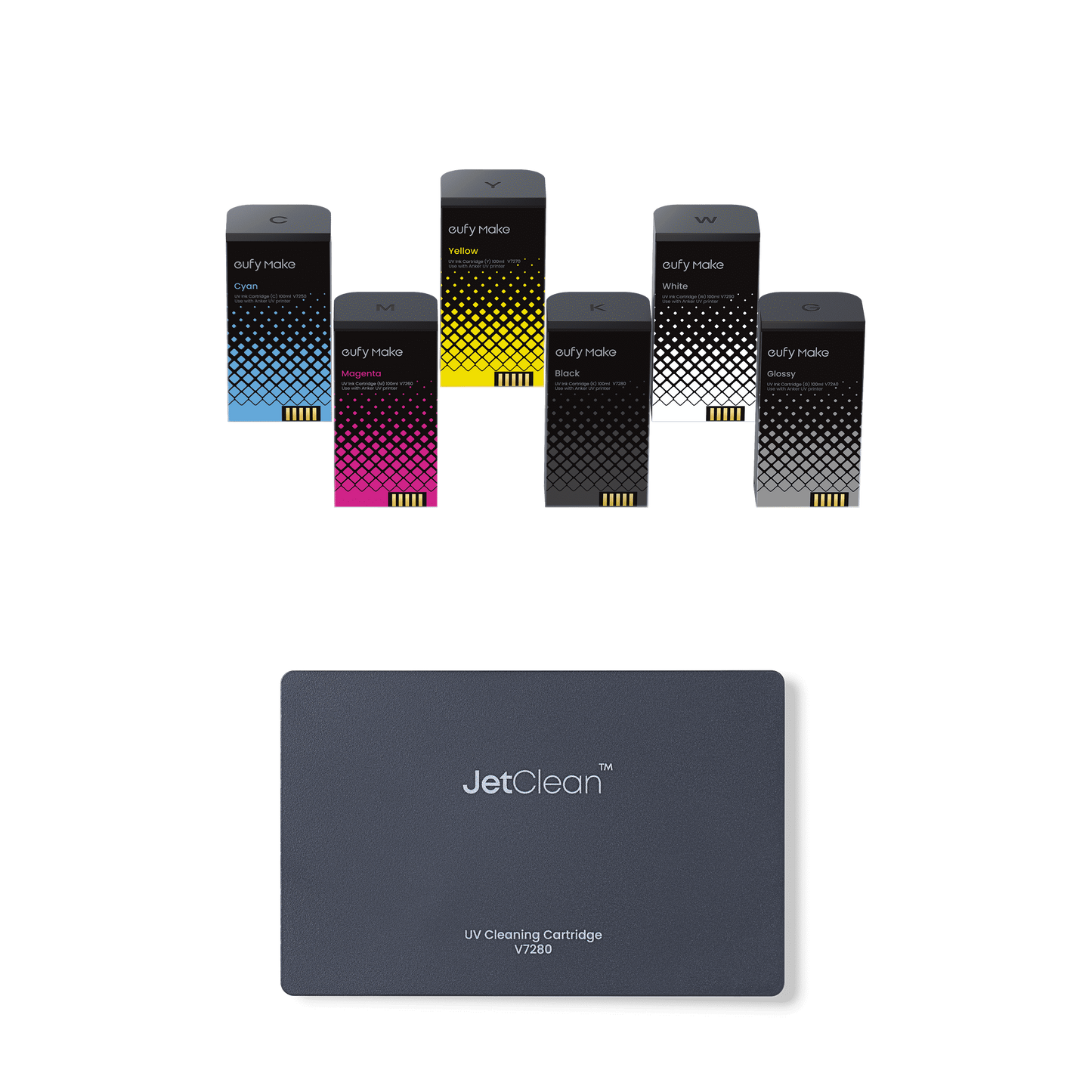eufyMake UV Ink Cartridge Bundle