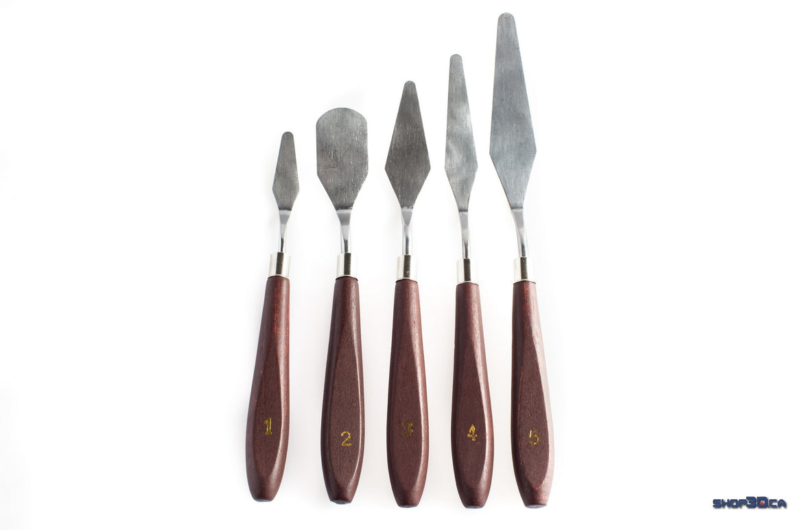 5 Piece Palette Knife Set