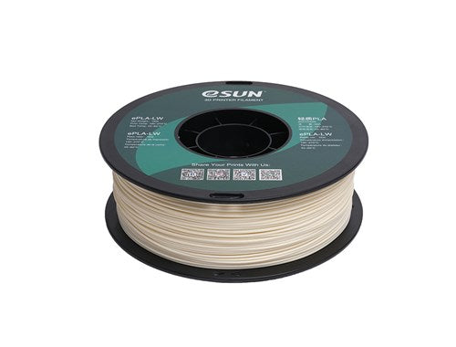 eSun ePLA-LW (Light Weight) Filament 1.75mm - 1kg Spool