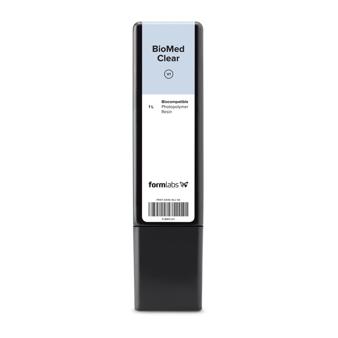 Formlabs BioMed Clear Resin Cartridge (1 Litre OEM) - Shop3D.ca