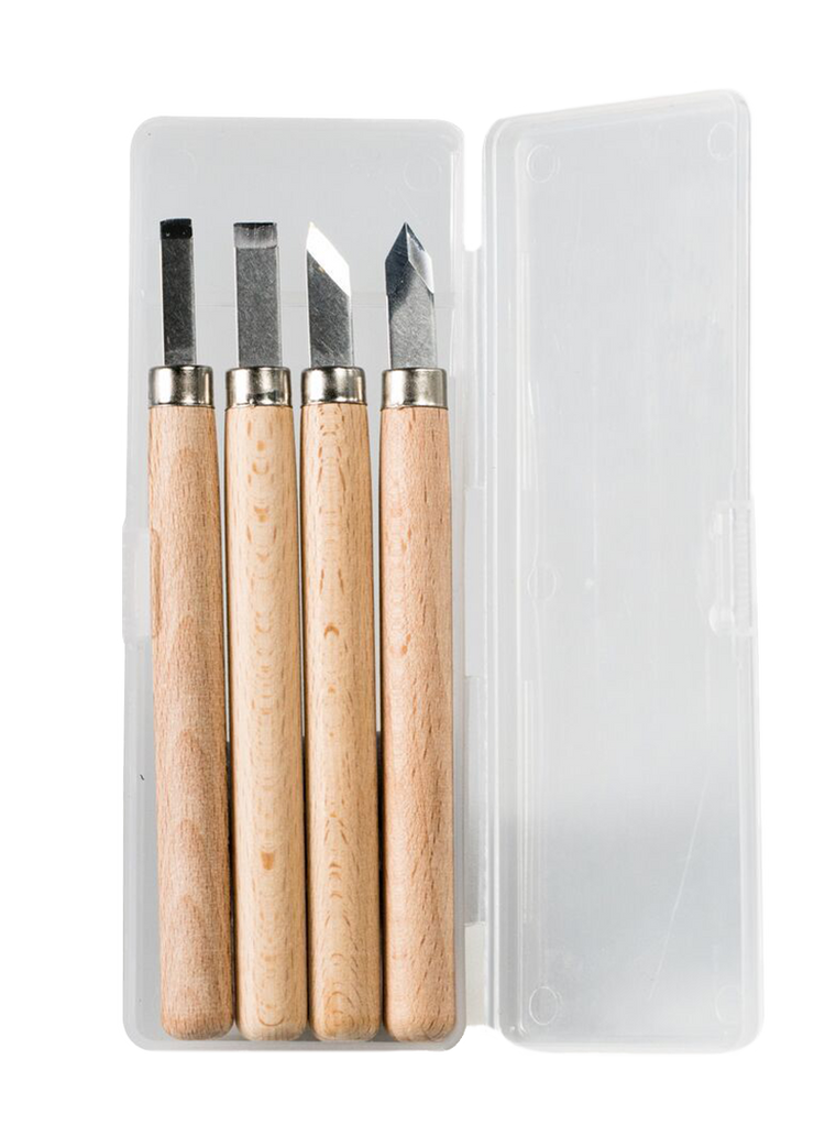Chisel Set (4 piece w/case)