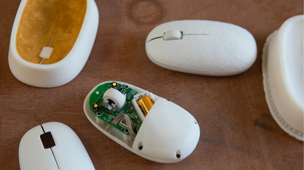 Mayku Multiplier HIPS Sheet formed into mouse shell