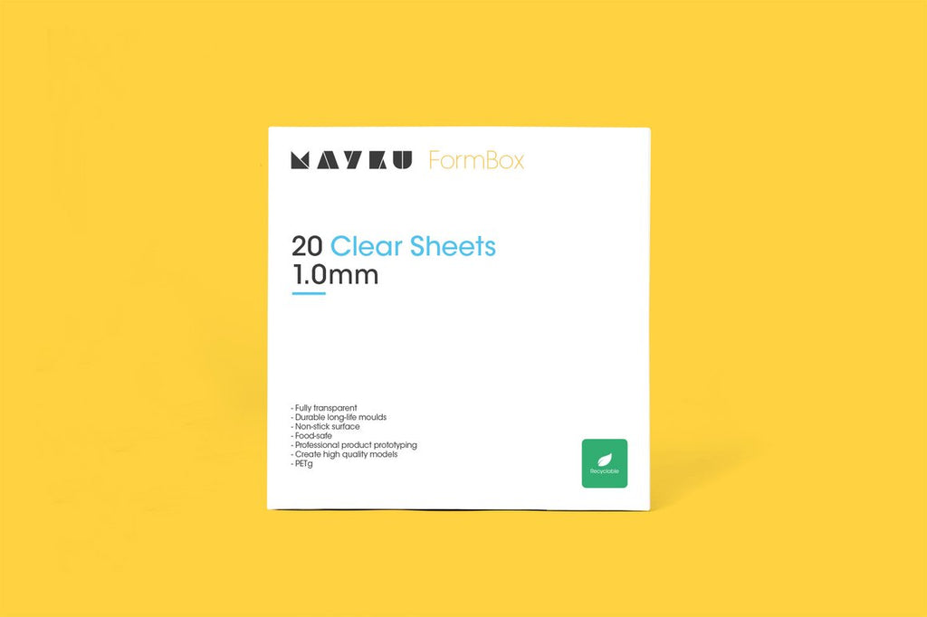 Mayku FormBox Cast Sheets - 1.0mm (20 Pack)