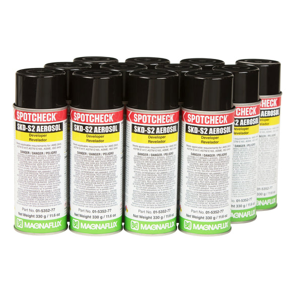 Magnaflux - Matte Spray for 3D Scanning - SKD-S2 Aerosol Developer - Shop3D.ca
