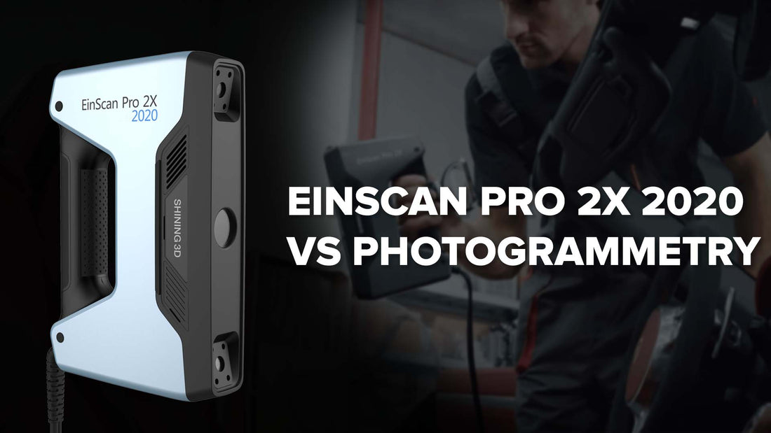 EinScan Pro 2X 2020 Vs. Photogrammetry