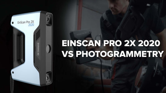 EinScan Pro 2X 2020 Vs. Photogrammetry