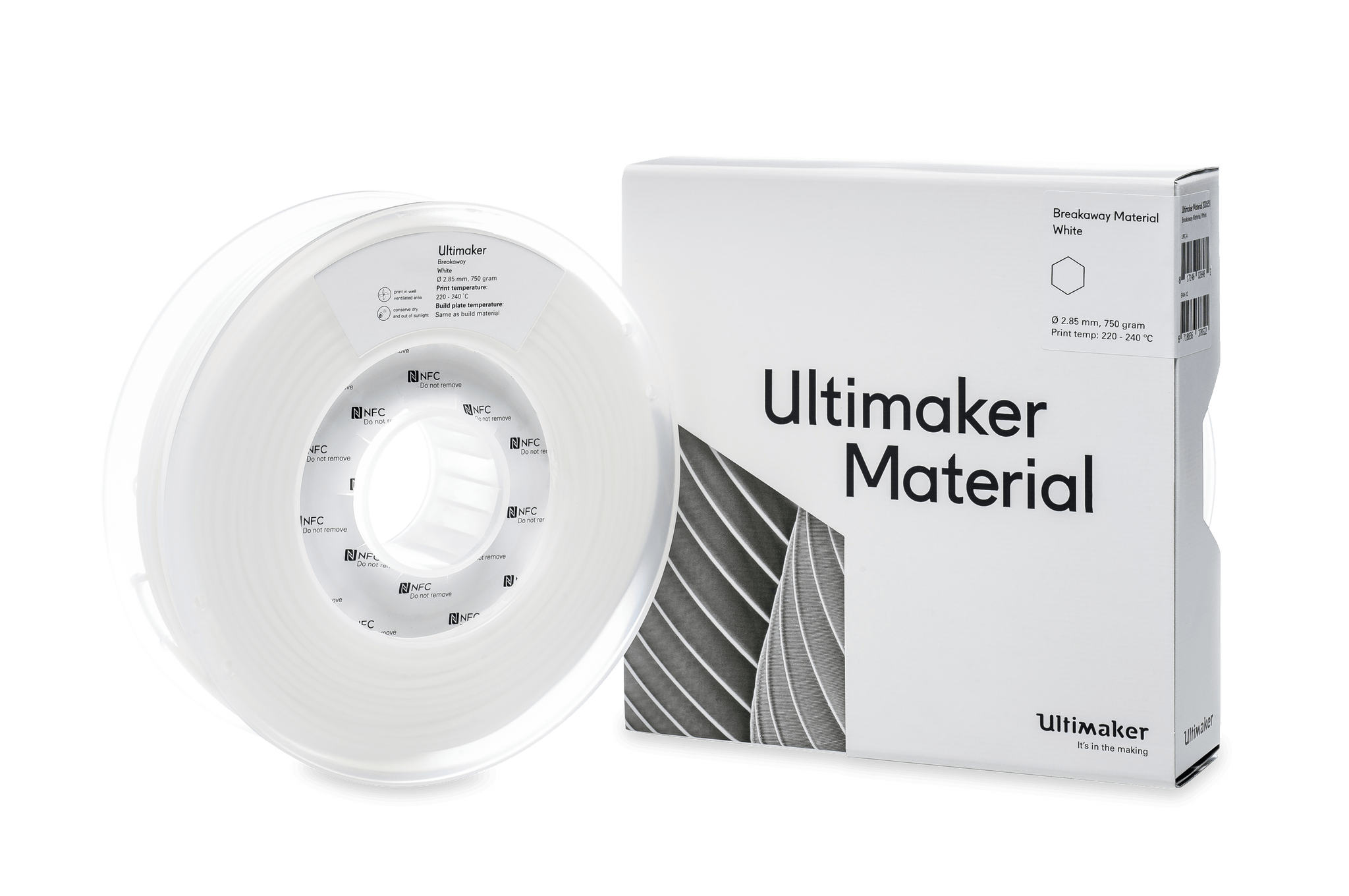 Introducing Ultimaker Breakaway Supports & 0.25mm AA Core - Shop3D.ca