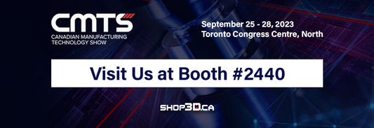Join us at CMTS (FOR FREE!) - Canada's National Manufacturing Event