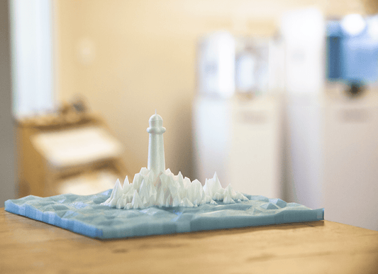 Low Poly Lighthouse - Shop3D.ca