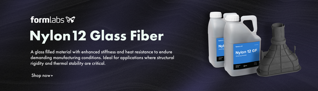 New SLS Powder: Glass Filled Nylon 12 for Strong, Heat Resistant Parts