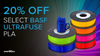 20% OFF BASF Ultrafuse PLA (For a Limited Time Only)