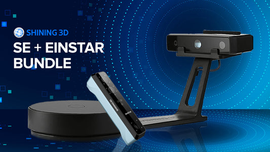 EinScan-SE V2 + Einstar for 3D Scanning Objects of All Sizes