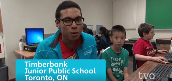 ULTIMAKER 2GO USED AT TIMBERBANK PS ON TVO KIDS