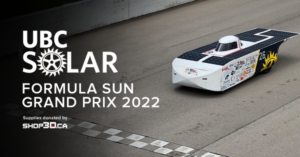 UBC Solar takes part in the Formula Sun Grand Prix! - Shop3D.ca