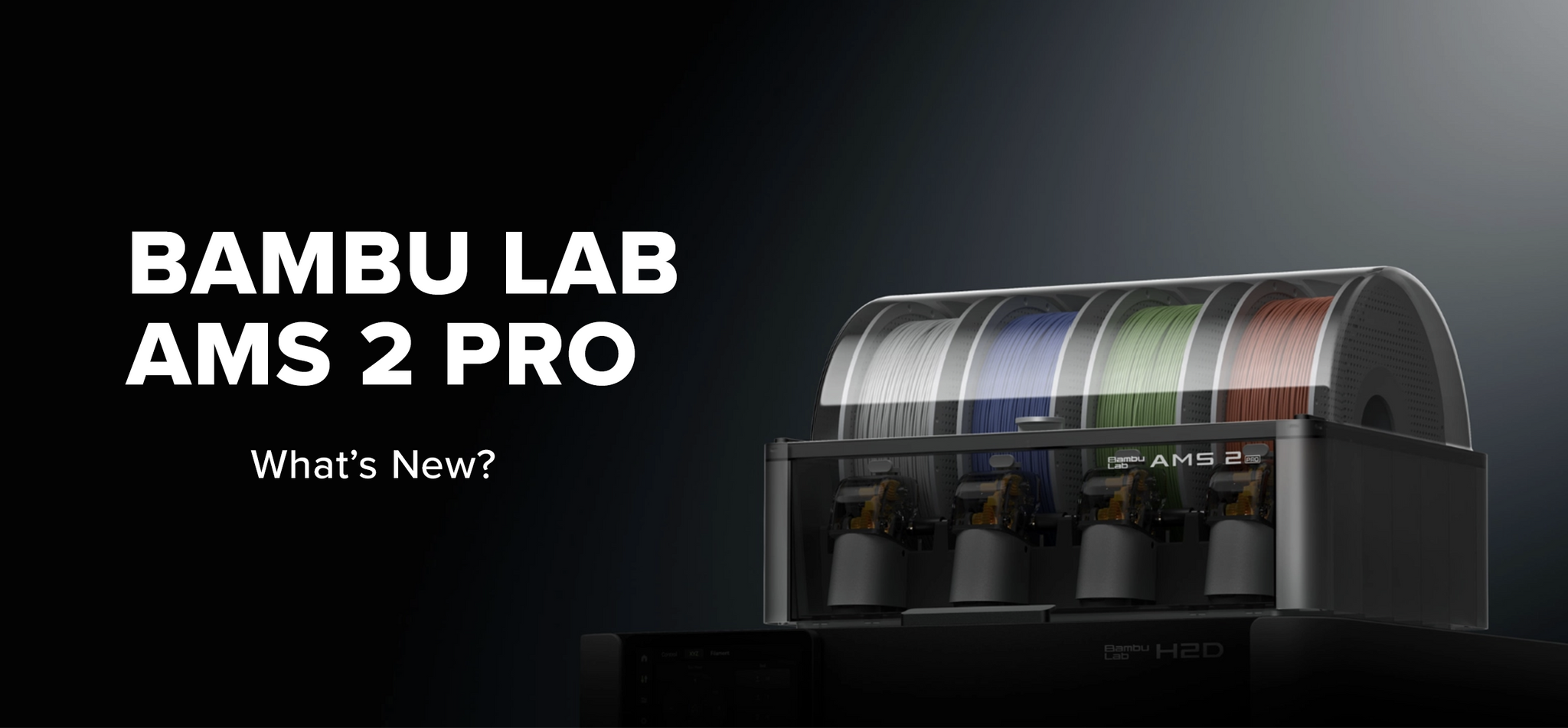 Bambu Lab AMS 2 Pro: What's New?