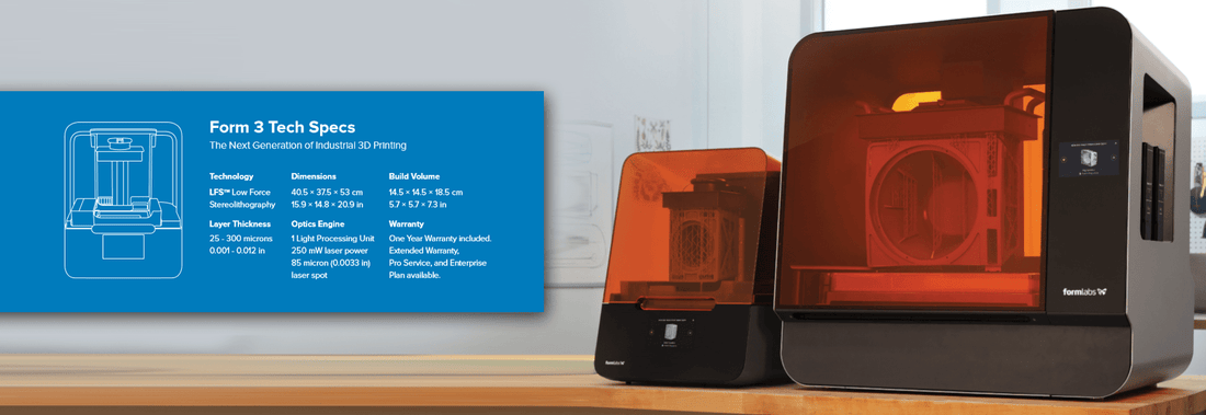 Formlabs Form 3 & Form 3L New Features & FAQ - Shop3D.ca