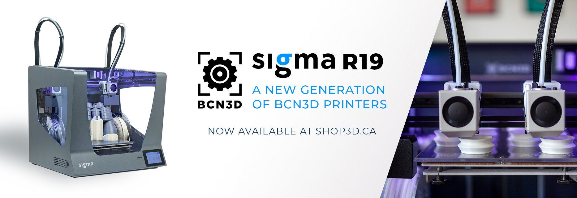 Introducing  BCN3D's Sigma R19 3D Printer - Shop3D.ca