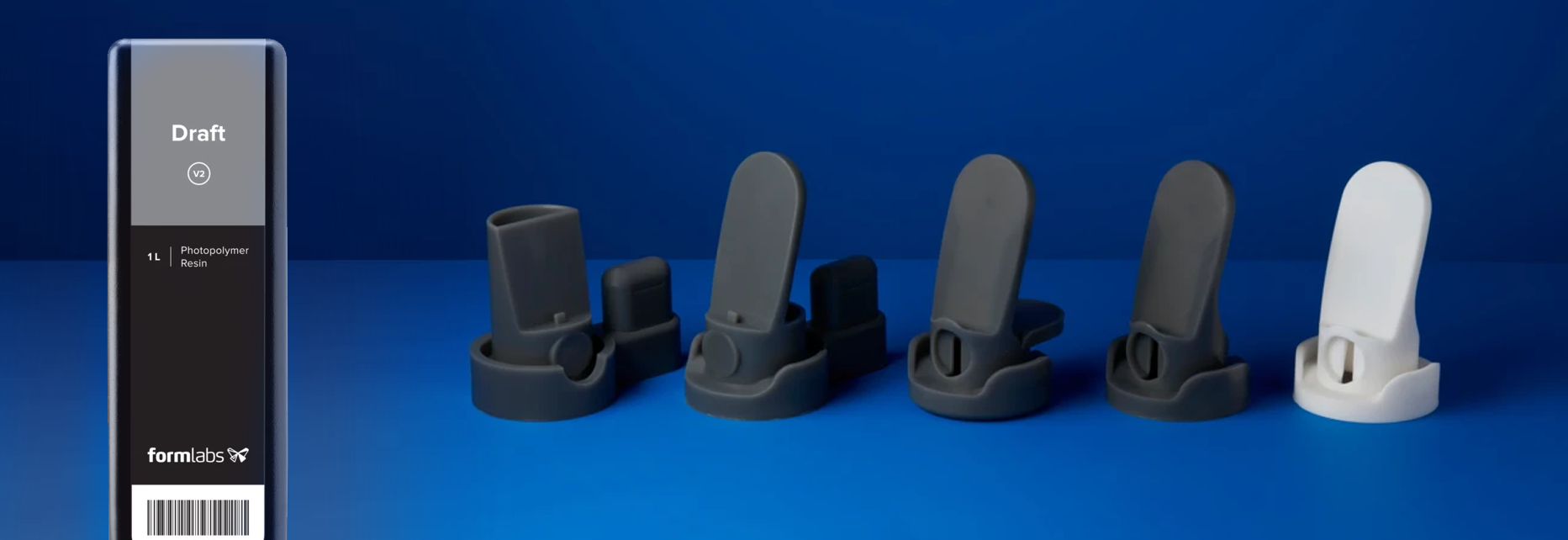 Draft V2 Resin - Print Fast, Prototype Faster