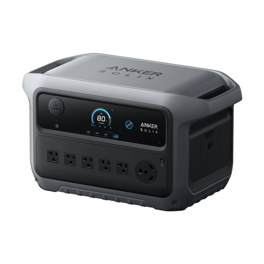 Anker SOLIX C2000 Gen 2 Portable Power Station - 2,048Wh | 2,400W
