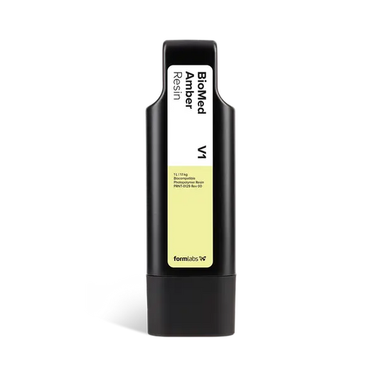 Formlabs BioMed Amber Resin Cartridge V1.1 (1 Litre OEM) - Form 4B