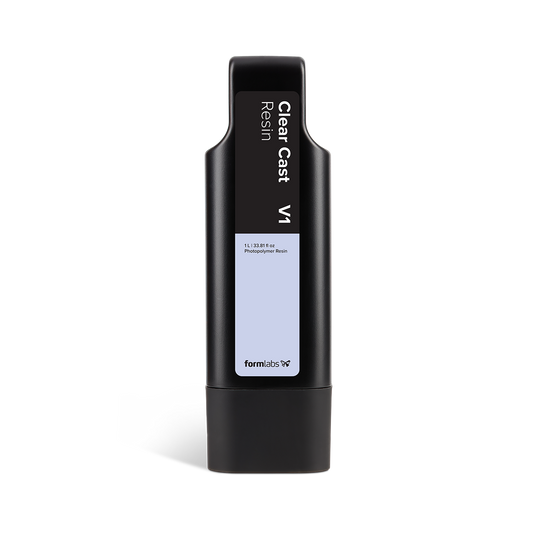 Formlabs Clear Cast Resin Cartridge (1 Litre OEM) - Form 4