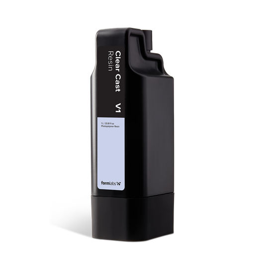 Formlabs Clear Cast Resin Cartridge (1 Litre OEM) - Form 4