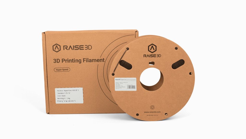 Raise3D Hyper Core ABS CF15 Filament - 1.75mm (1kg) - Black