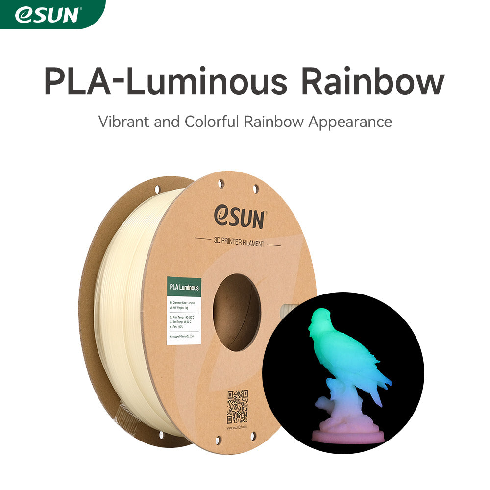 eSun 3D Printing PLA-Luminous Rainbow - 1.75mm (1kg)