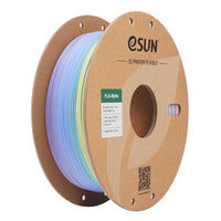 eSUN PLA-Matte Rainbow filament spool, Macaron, 1.75mm 1kg