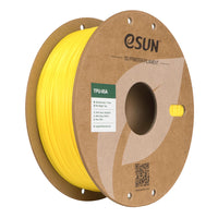 eSUN TPU-95A flexible filament spool, Yellow, 1.75mm 1kg