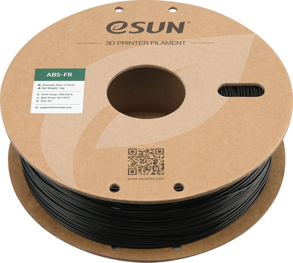 eSun 3D Printing eABS-FR - 1.75mm (1kg) - Black